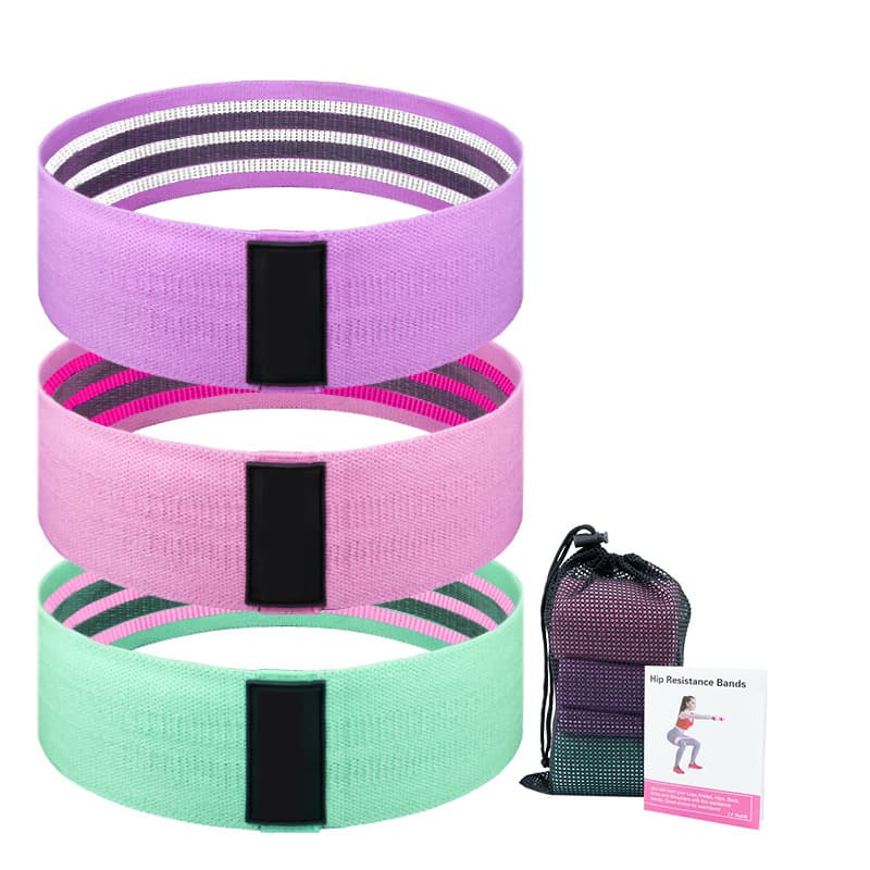 Kit de Bandas de Tela para Glúteos